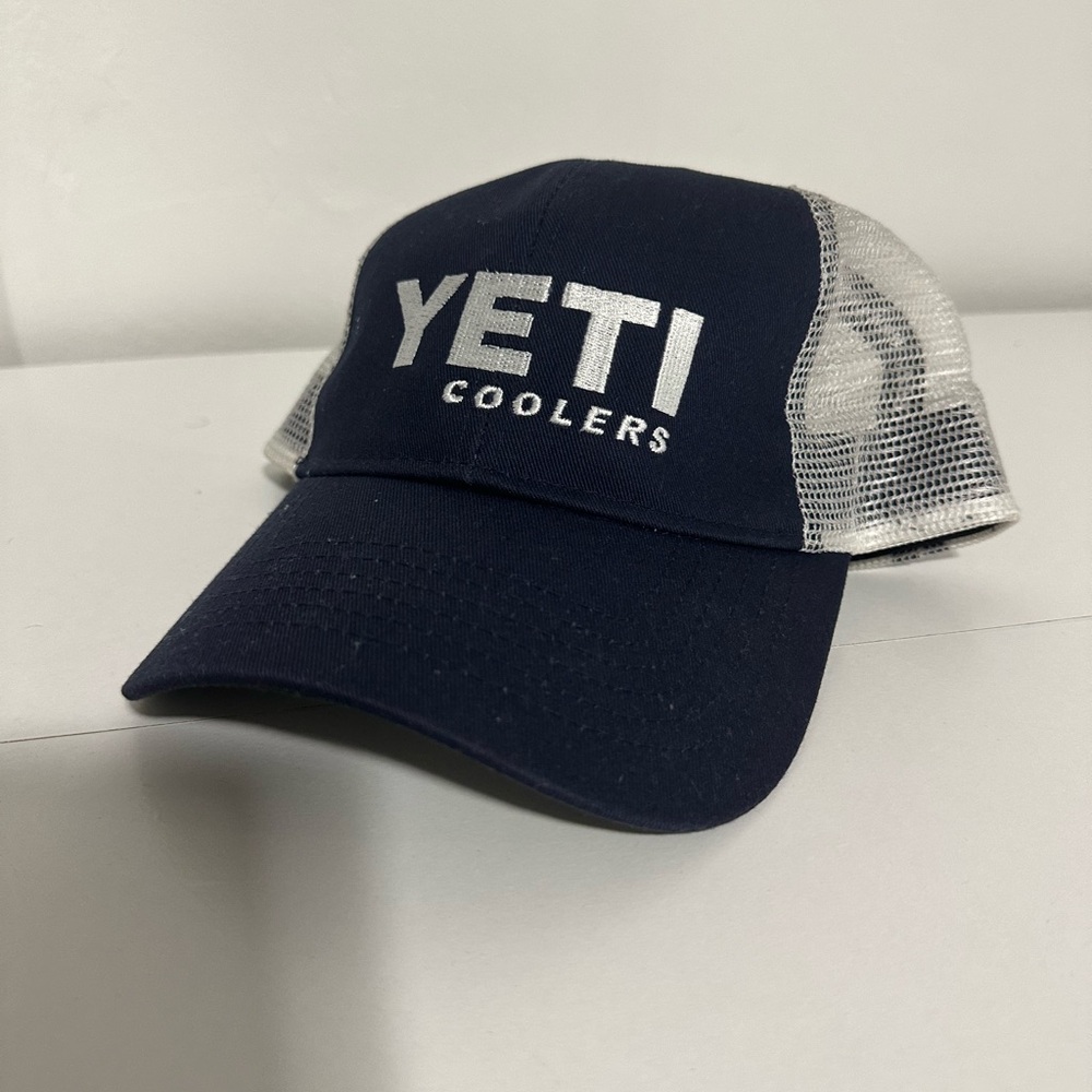 Yeti Dark Blue and Light Gray Cap